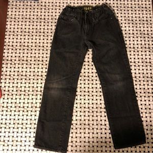 Gapkids black 1969 straight jeans
